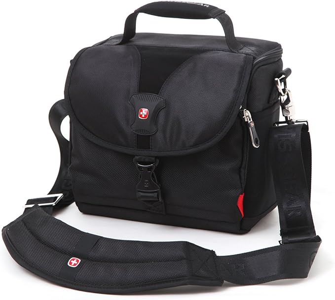 swissgear瑞士军刀黑色单肩摄影包jp160